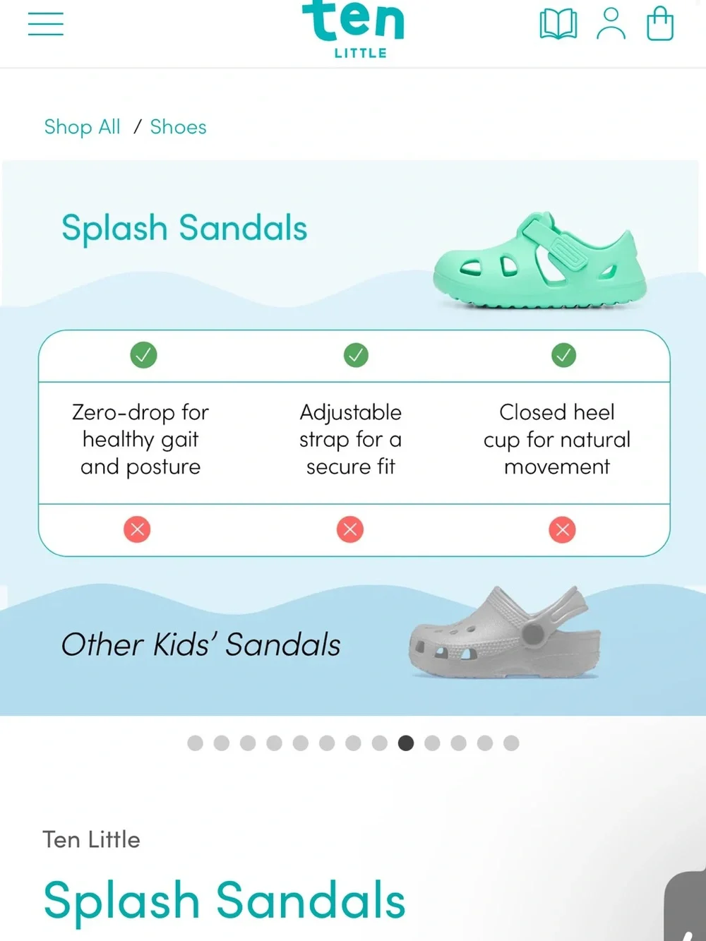 Kids Coral Pink Strap Sandals - Brand Unspecified